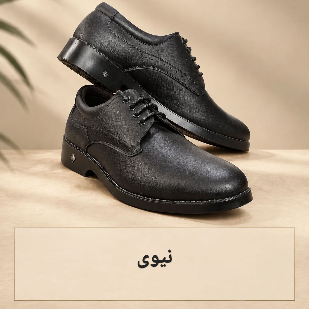 کفش مردانه چرم صنعتی