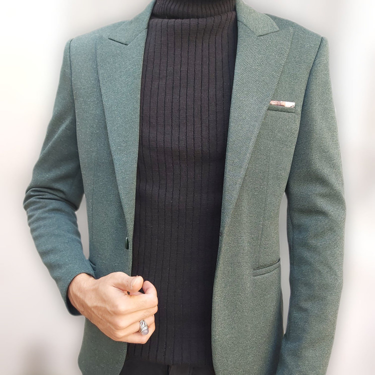 کت تک اسپرت PIOUS پارچه کاردینال طرح ایتالیایی