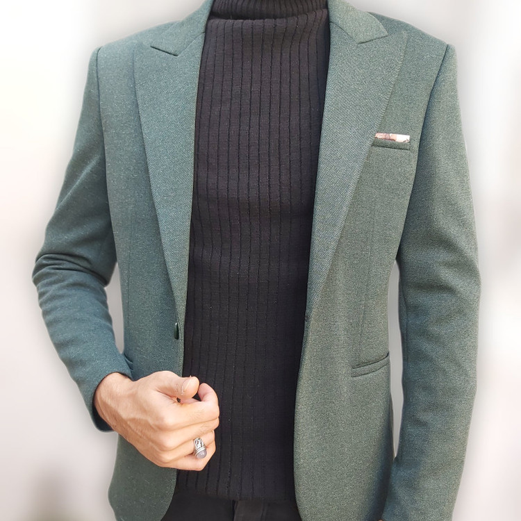 کت تک اسپرت PIOUS پارچه کاردینال طرح ایتالیایی