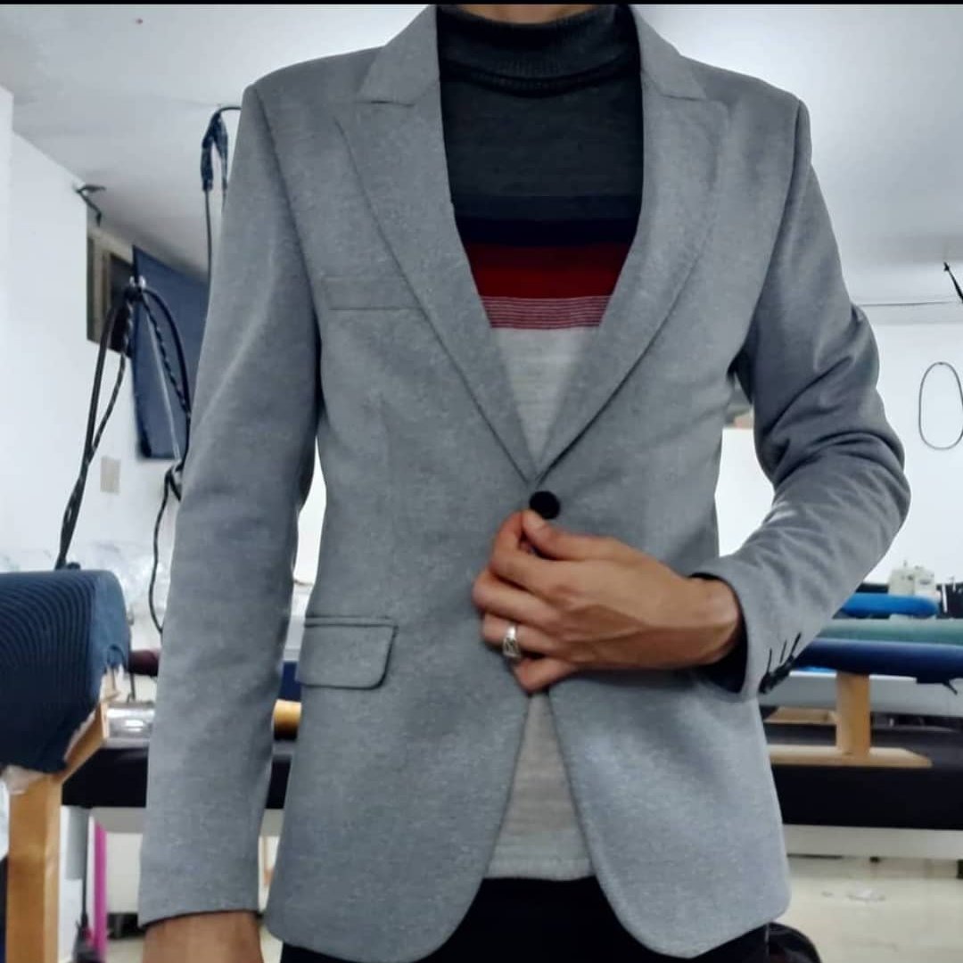 کت تک برن PIOUSاسپرت پارچه ملانژ