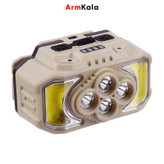 چراغ پیشانی شارژی سنسوردار مدل HX-815S