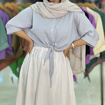 شومیز گره ای آیوا
