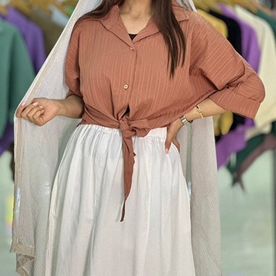 شومیز گره ای آیوا