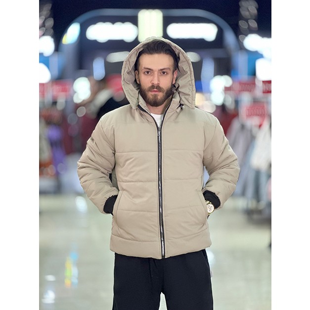 کاپشن کلاهدار مردانه