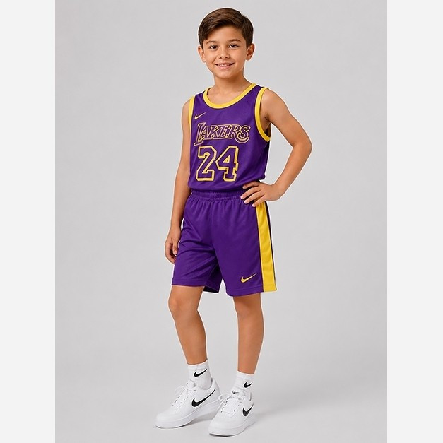 تاپ شلوارک ورزشی بچگانه (LAKERS)