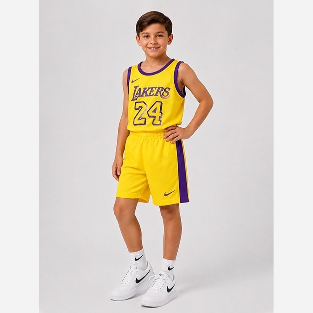 تاپ شلوارک ورزشی بچگانه (LAKERS)
