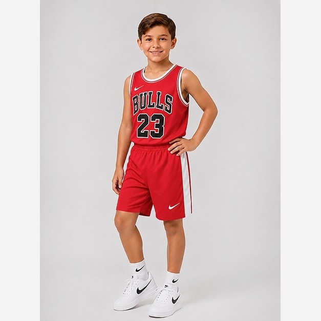 تاپ شلوارک ورزشی بچگانه (BULLS 23)