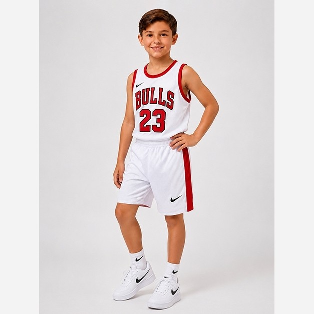 تاپ شلوارک ورزشی بچگانه (BULLS 23)