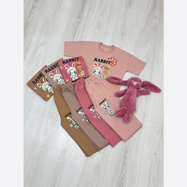 ست چاپی بچگانه (خرگوش)