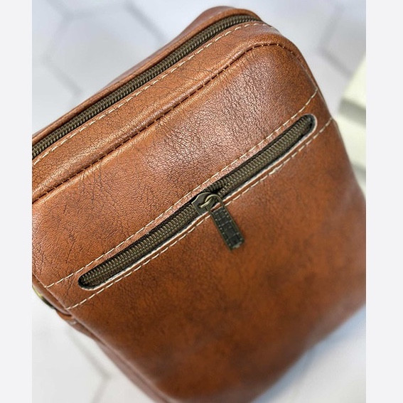 کیف دوشی چرم ( کد1200)