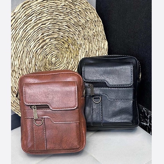 کیف دوشی چرم مردانه (8188)