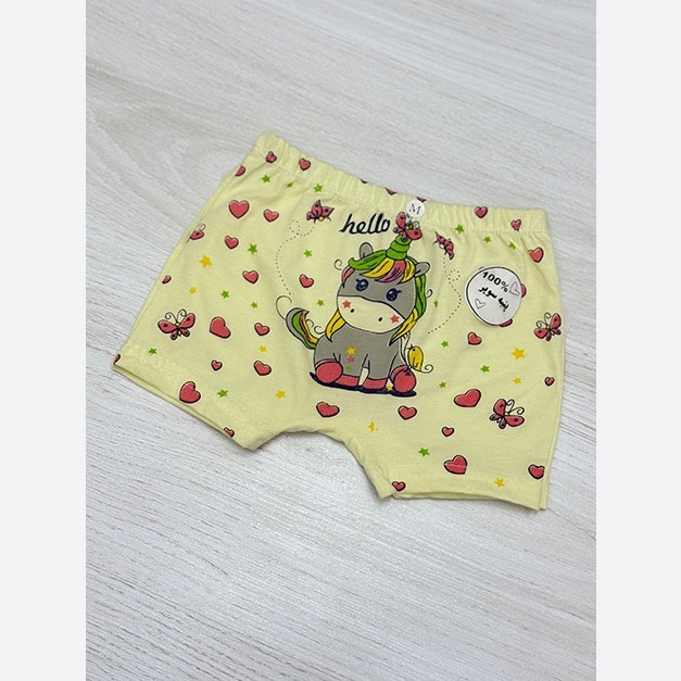 شورت بچگانه دخترانه پنبه(پادار)