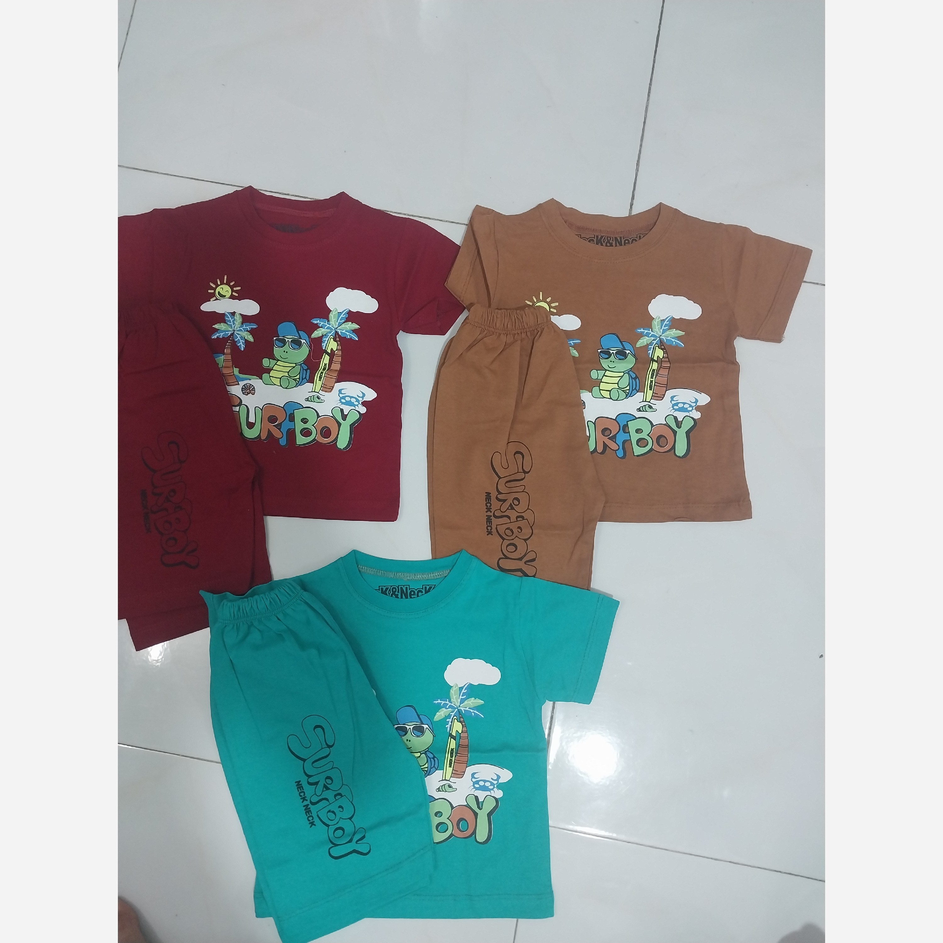 تیشرت شورت پسرانه