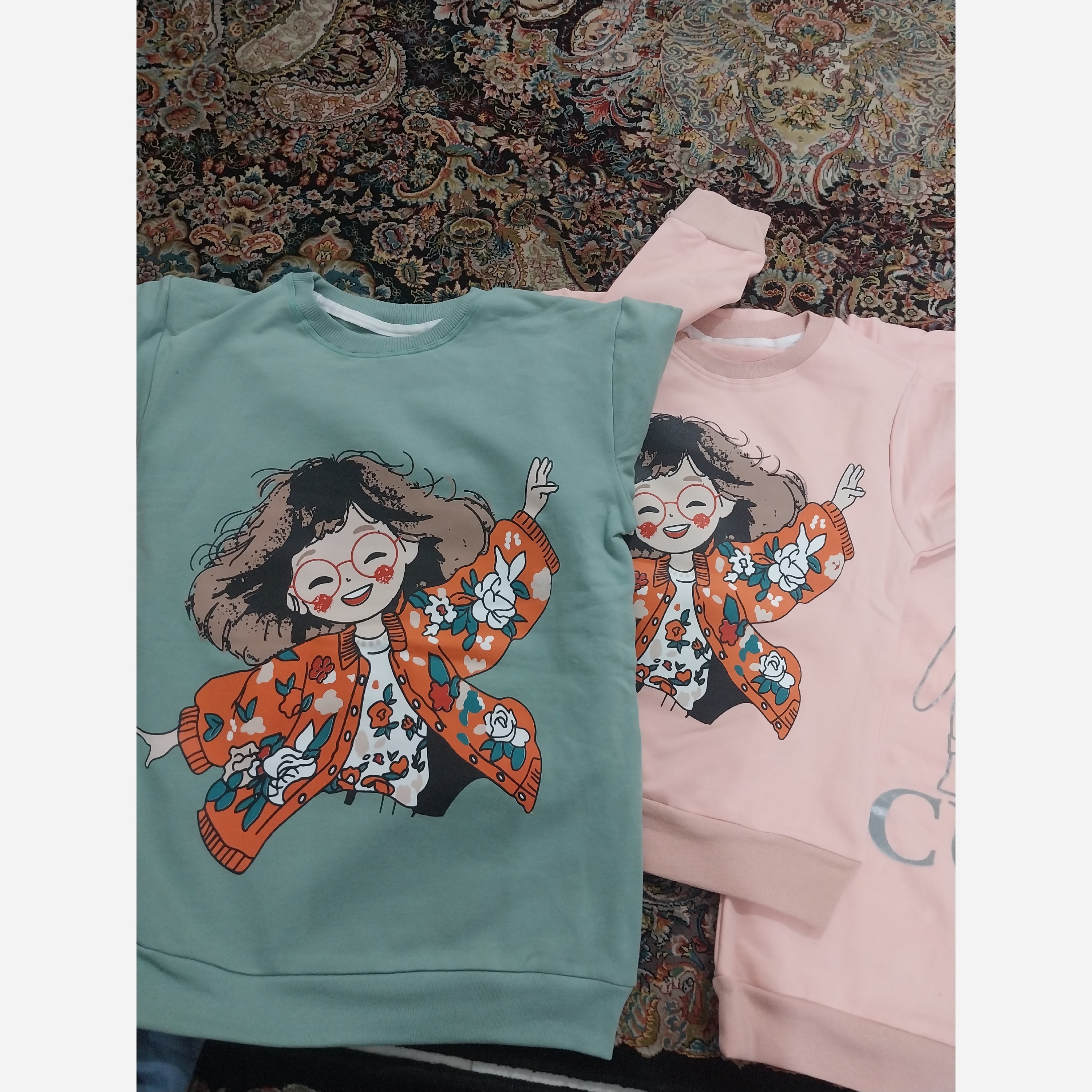 بلوز تک دخترانه عروسکی