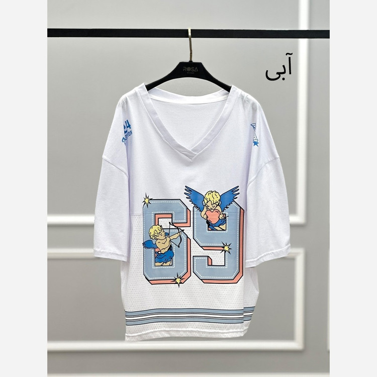 تیشرت زنانه وارداتی الیاف طبیعی (موجودی به روز است)