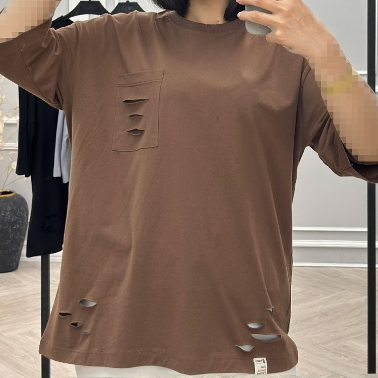 تیشرت زنانه نخ پنبه وارداتی(موجودی به روز است)