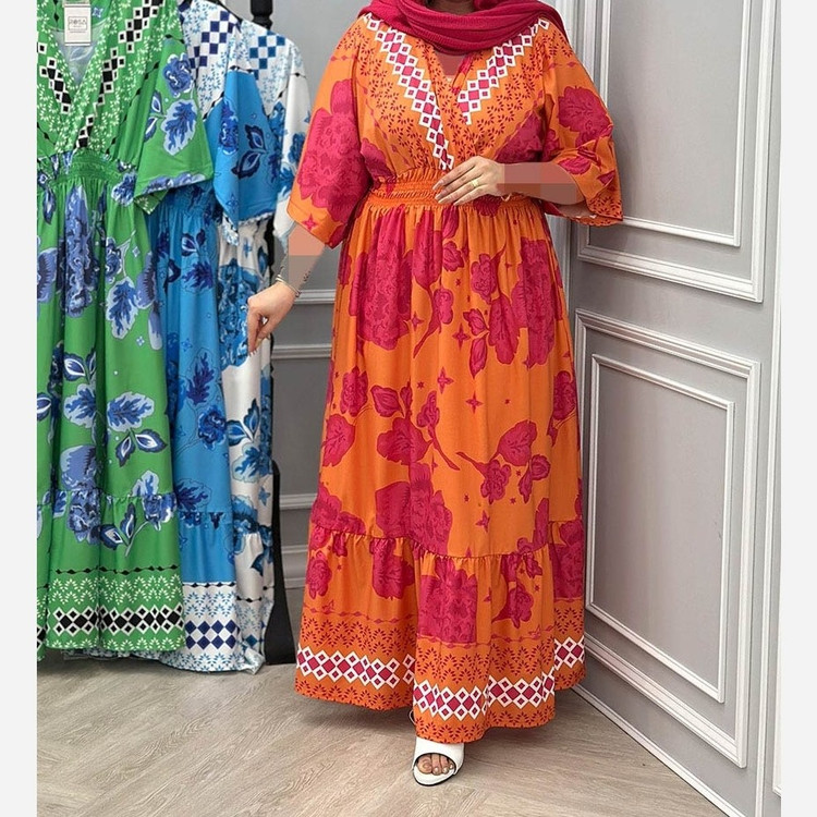 پیراهن بلند زنانه وارداتی (موجودی به روز است.)