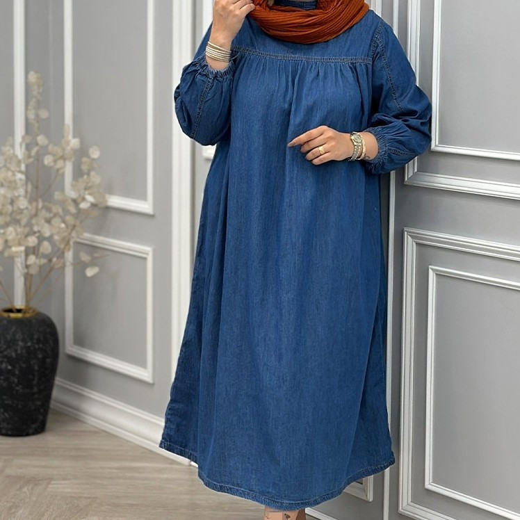 پیراهن جین زنانه(موجودی به روز است)