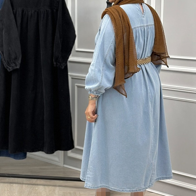 پیراهن جین زنانه(موجودی به روز است)